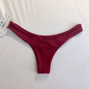 FAE Red/burgundy Bikini bottoms!